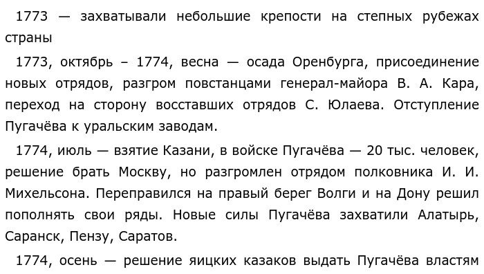 Что способствовало началу и быстрому распространению восстания