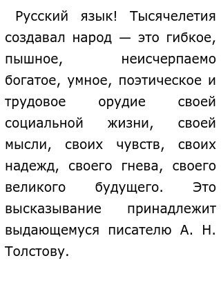 Сочинение Новый Русский Язык