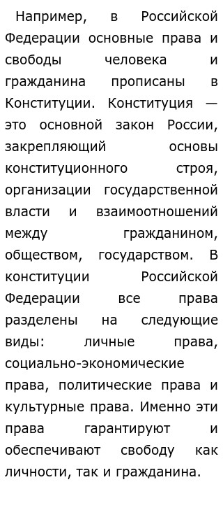 Сочинение по теме Свобода… Что я вкладываю в это понятие